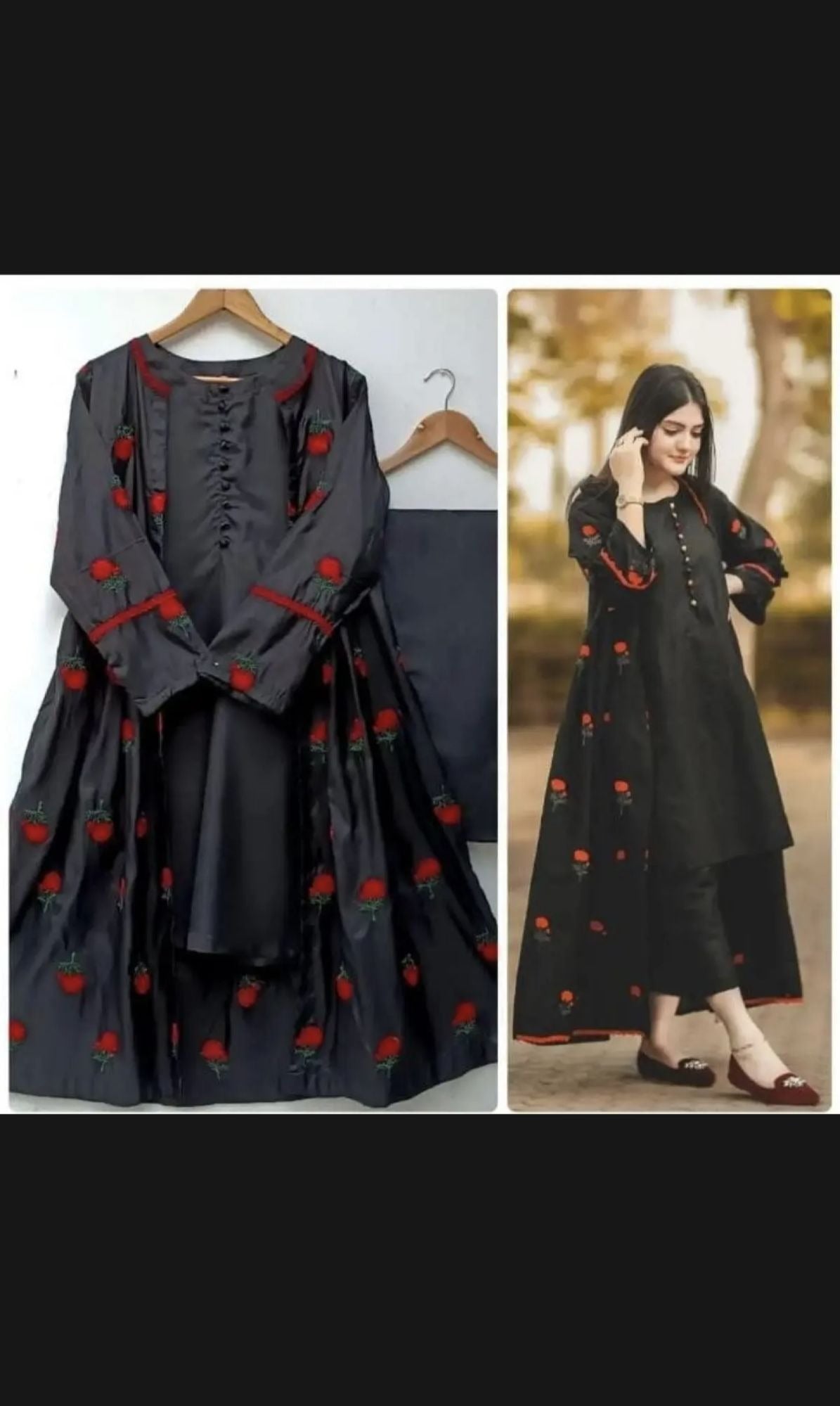 3pc Stylish Silk Embroidered