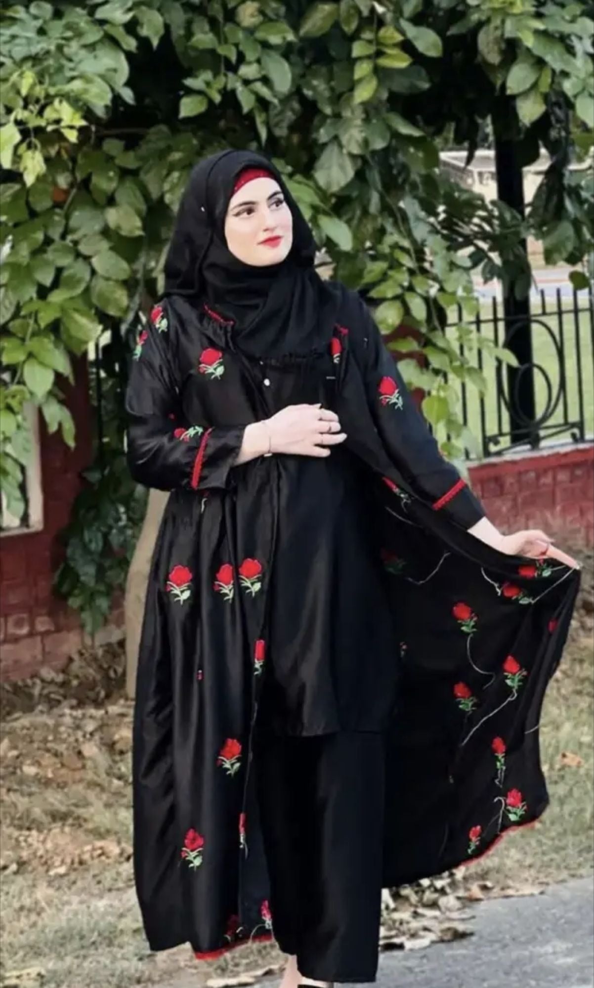 3pc Stylish Silk Embroidered
